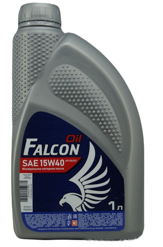 Масло моторное Falcon 15W-40 SG/CD 1 л, Масла моторные
